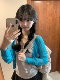 純純 158.45.B+.19歲 #學生清純甜美型 性格溫柔腼腆 長相甜美