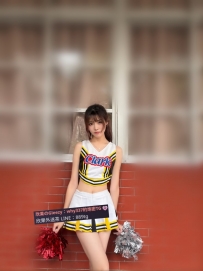 #甜美開朗校園啦啦隊  月月 160cm/45kg/C奶/19歲 甜美女孩 無刺青不抽煙,俏皮又健談