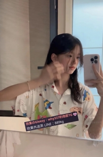 瑩瑩 157cm/Bcup/43kg/19歲 幼齒性感的小女生，看起來清純愛愛過程自然又敏感，反應很